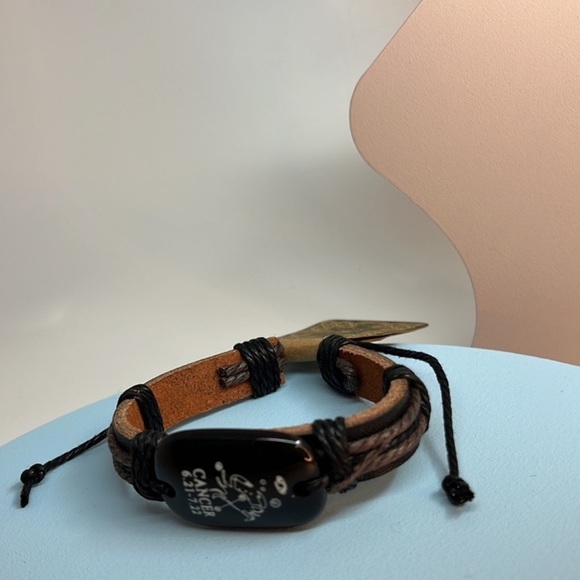 Cancer Zodiac Bracelet:Channel Your Cosmic Energy w Adjustable Zodiac Expression - Picture 4 of 5